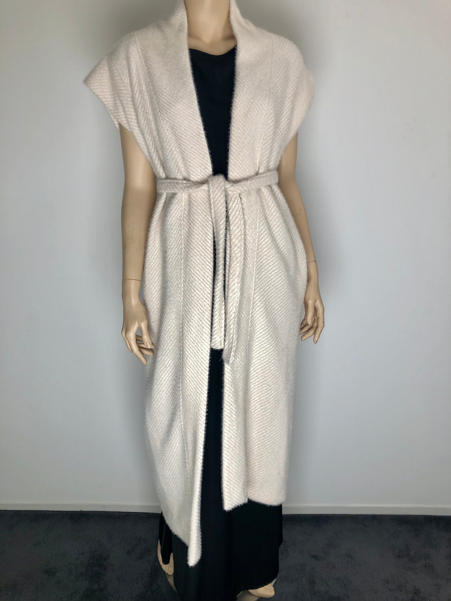 Veste Longue Sans Manches