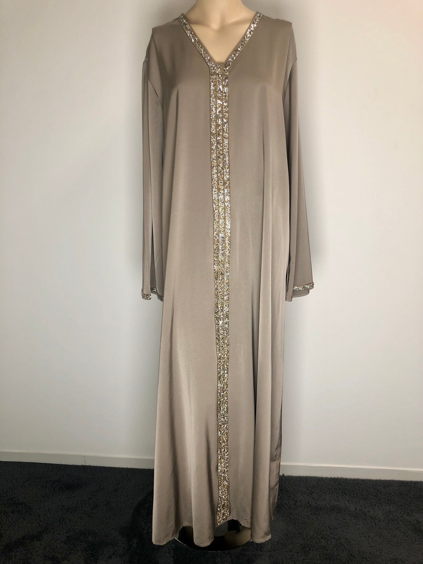 Caftan Strass Or