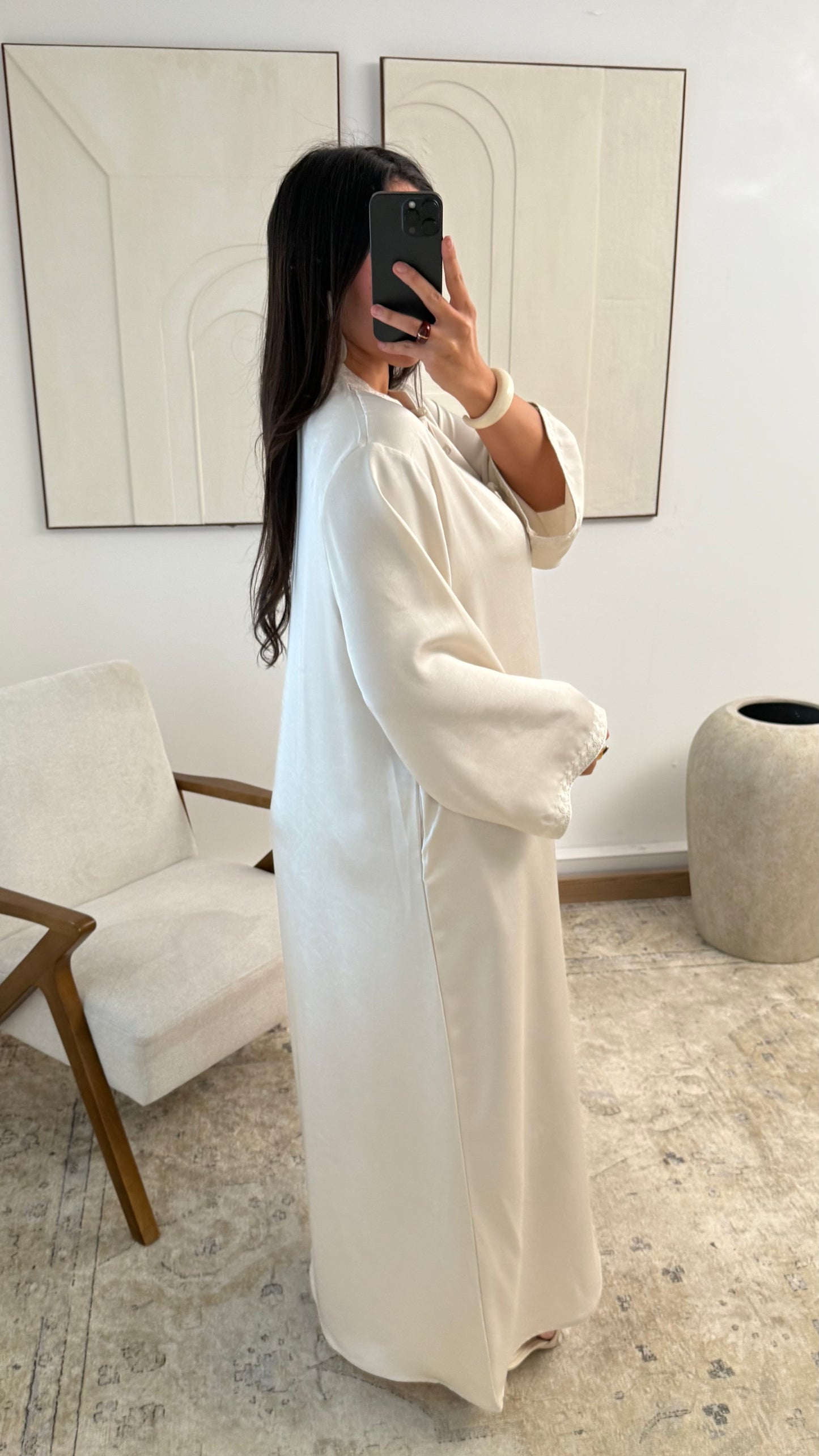 Caftan satiné