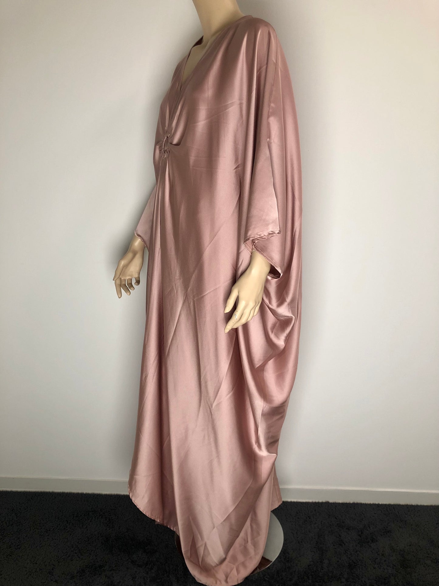 Robe Satin Oversize Anneau