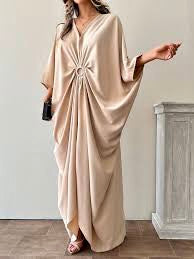 Robe Satin Oversize Anneau