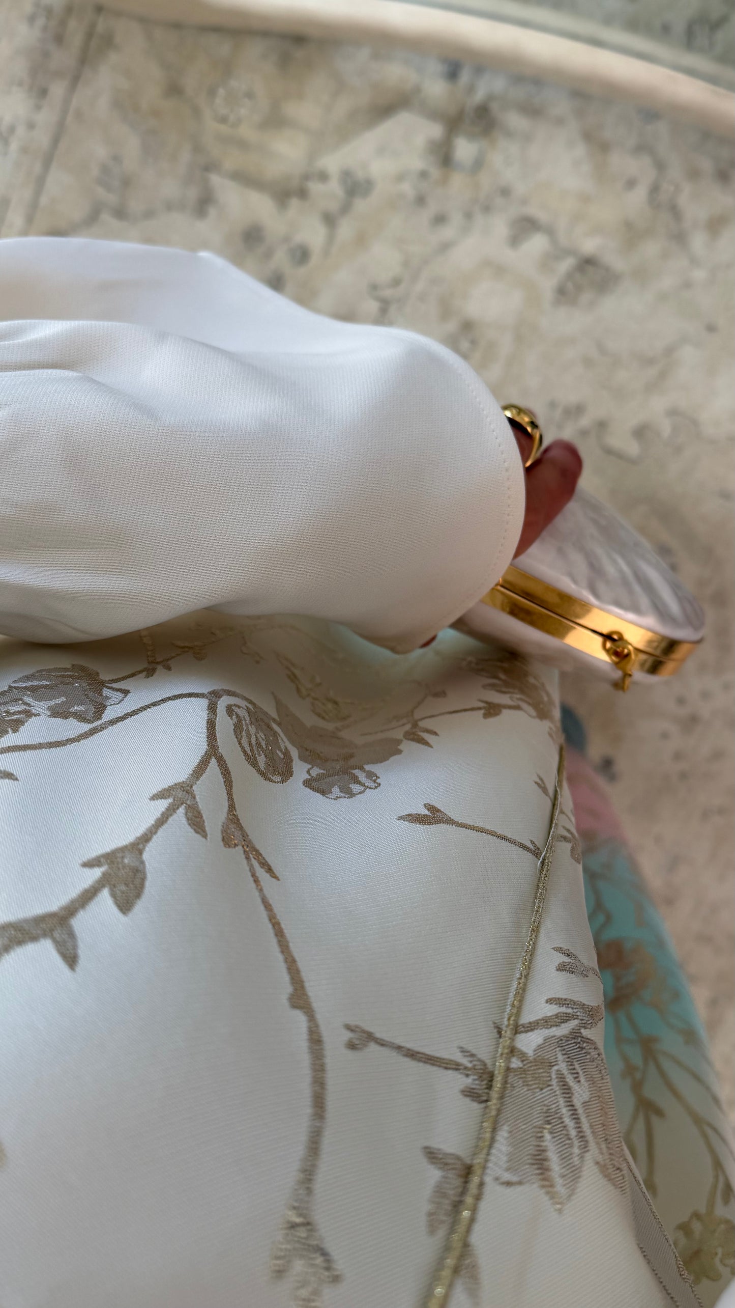 Abaya imprimée premium