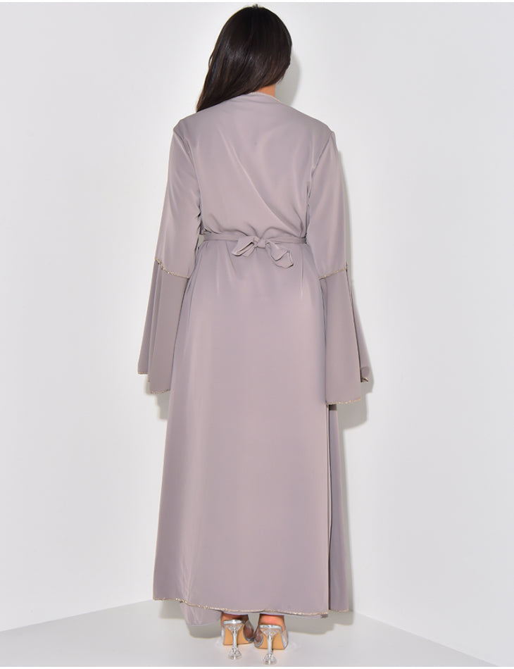 Ensemble Abaya Kimono Couture Or