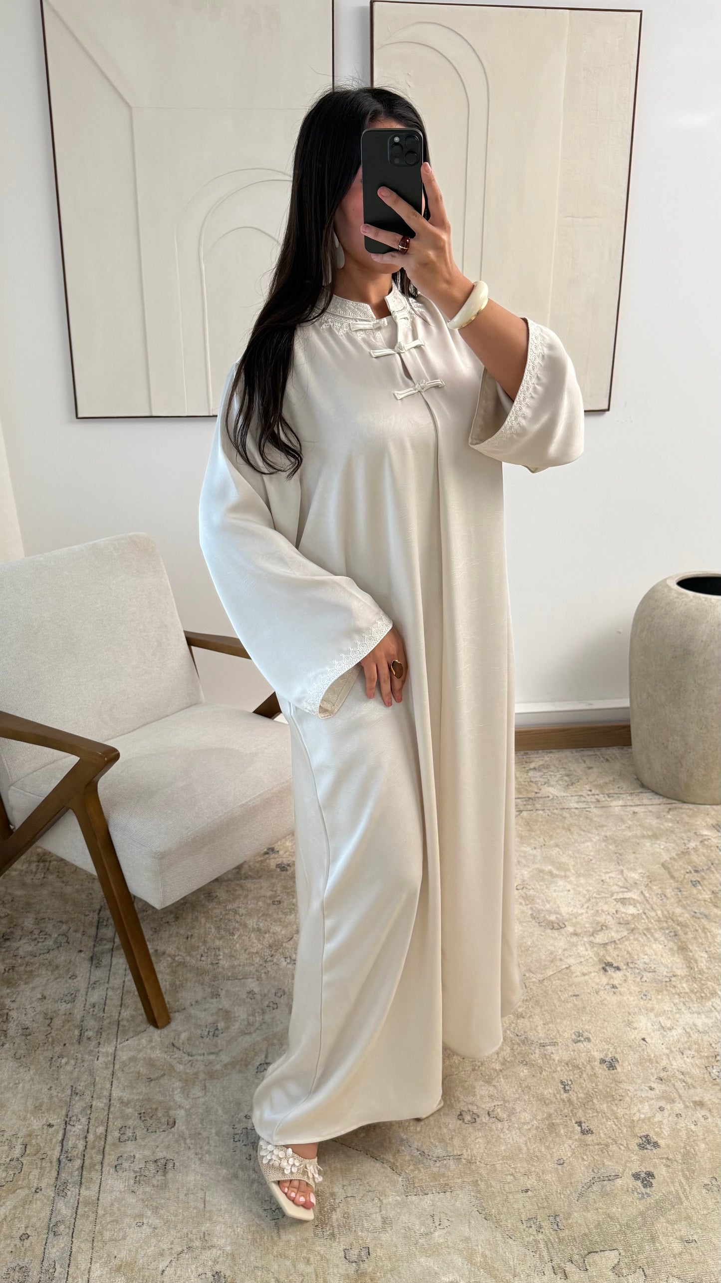 Caftan satiné