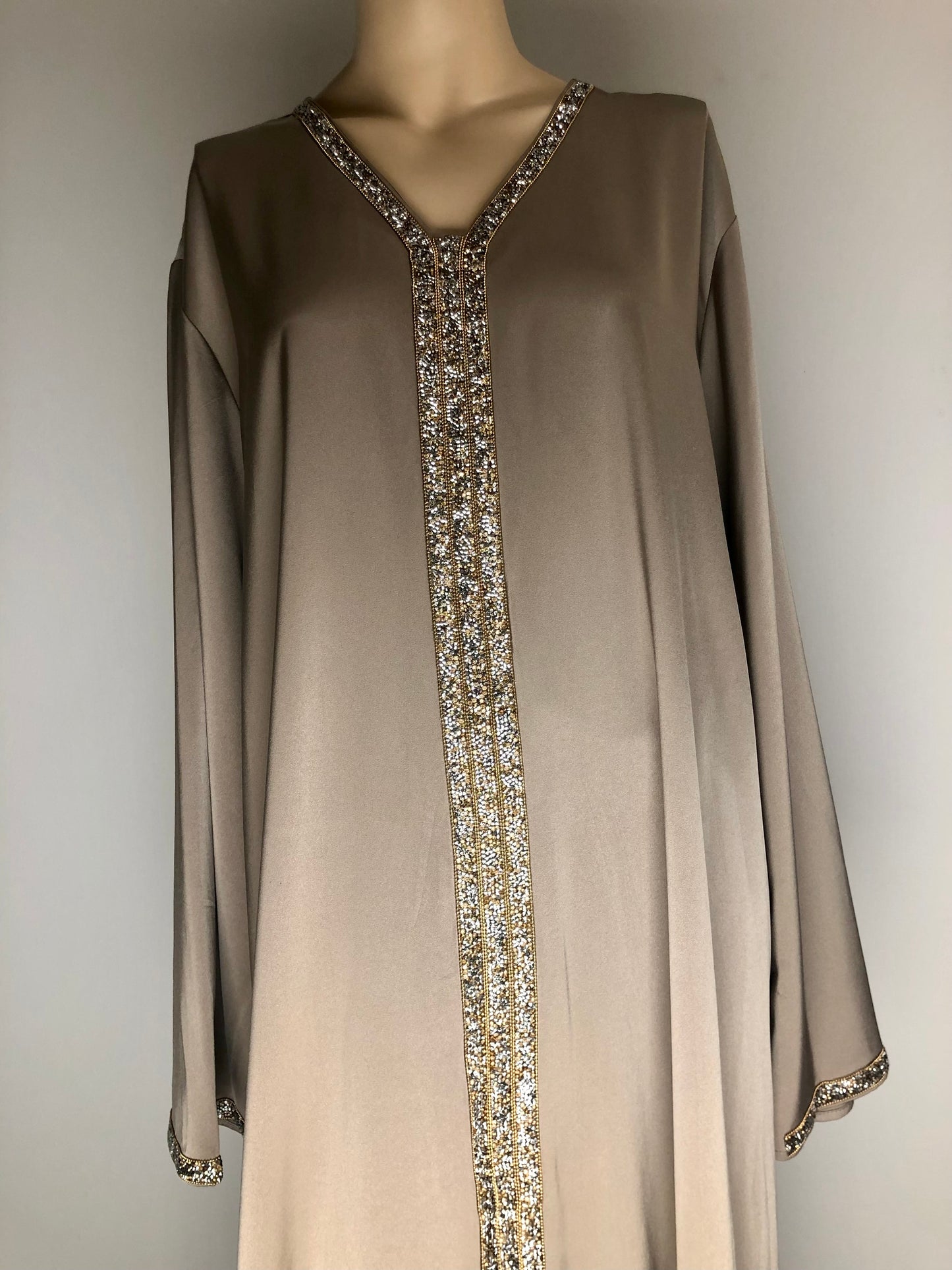 Caftan Strass Or