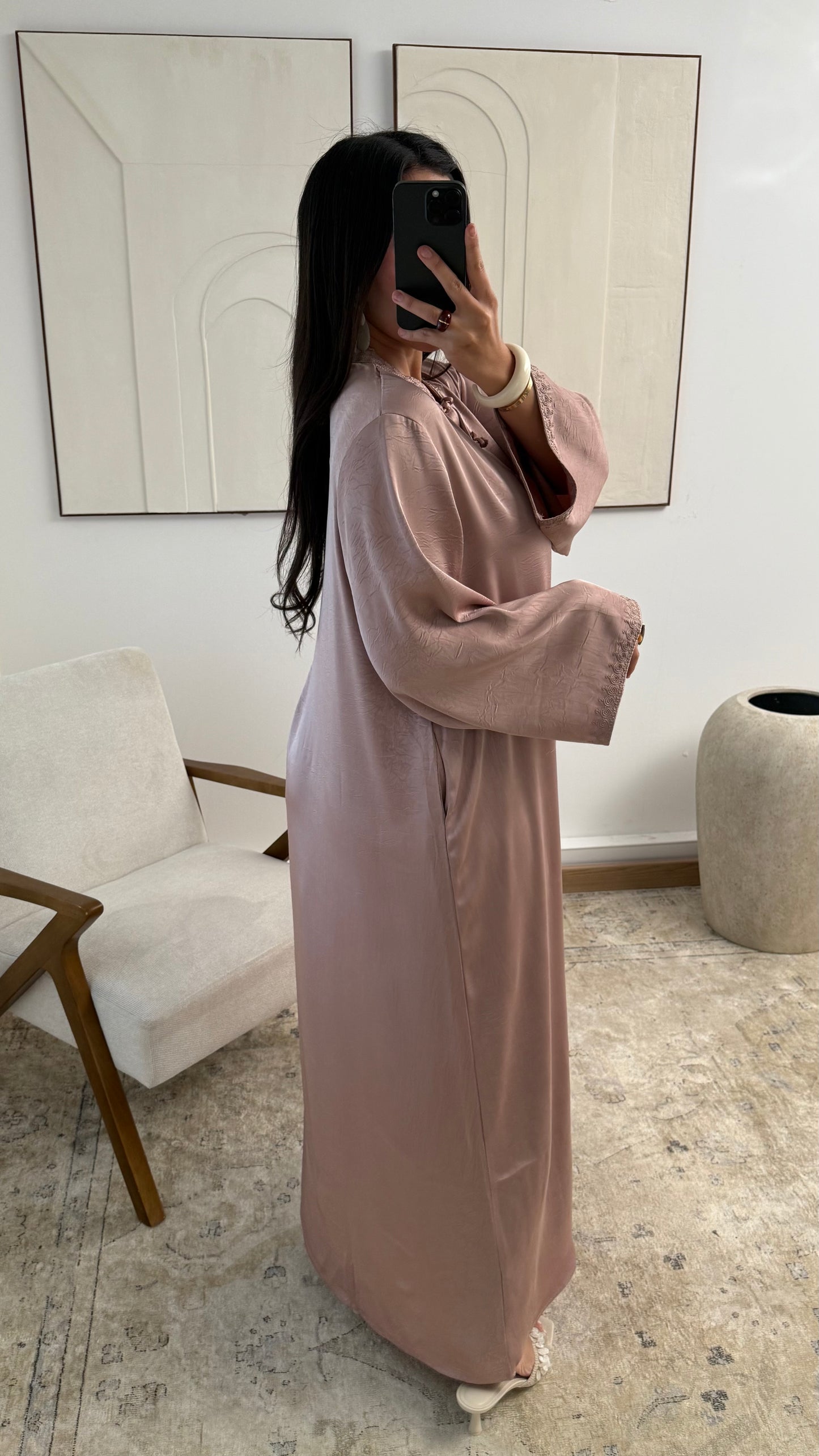 Caftan satiné