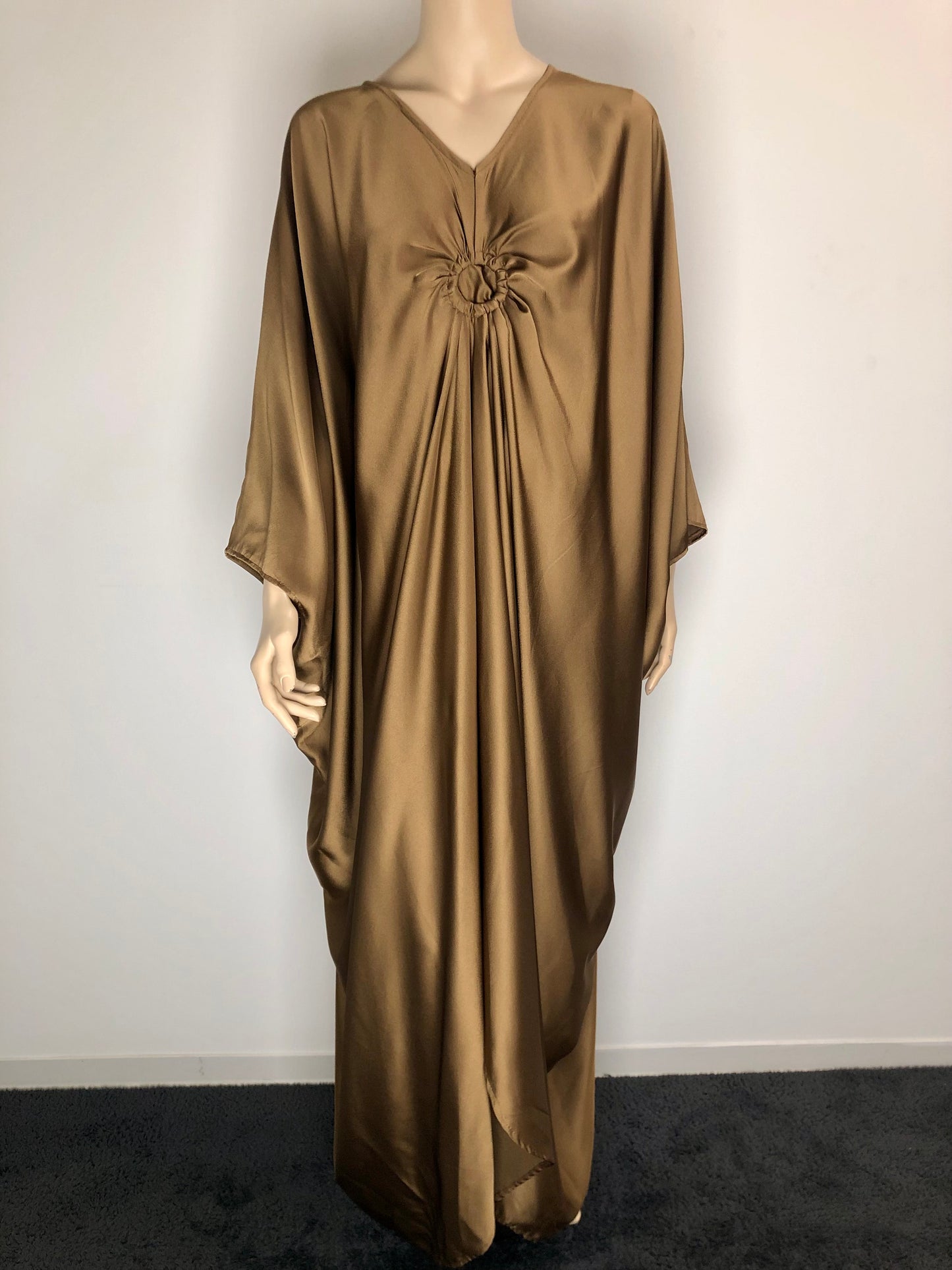 Robe Satin Oversize Anneau