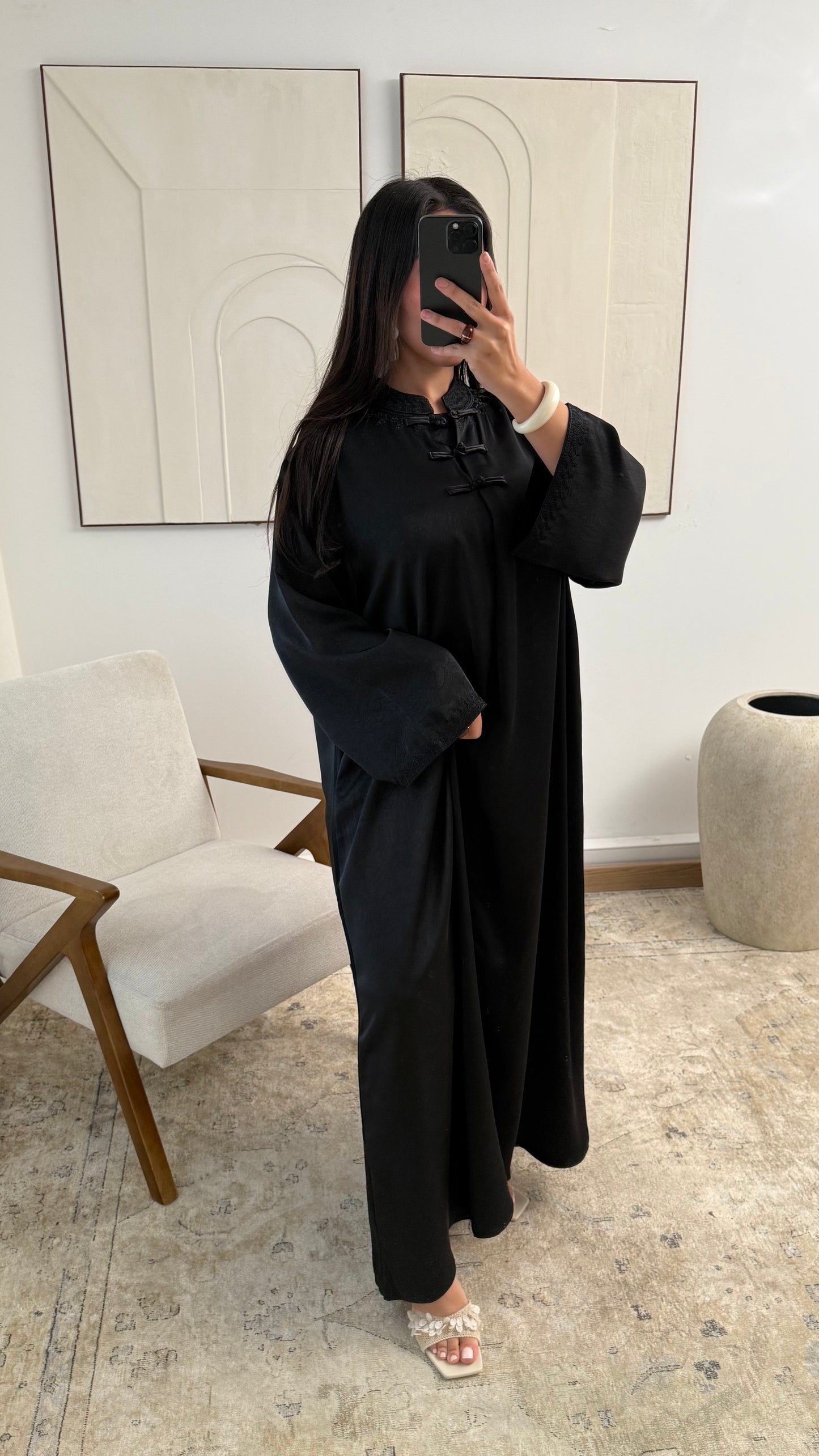 Caftan satiné