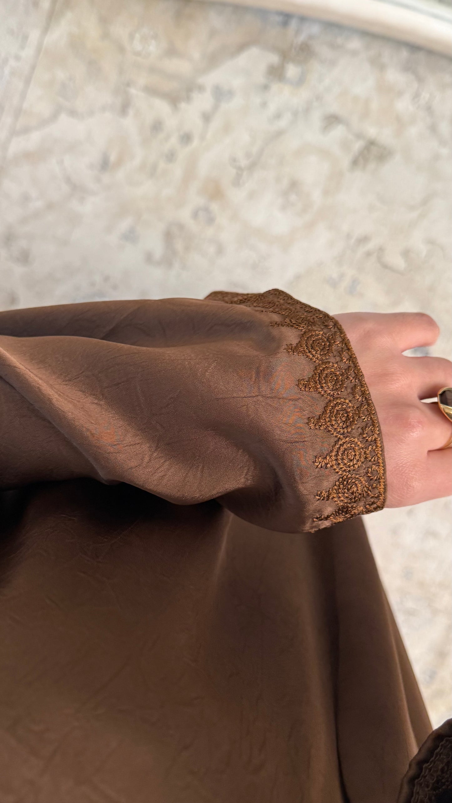 Caftan satiné