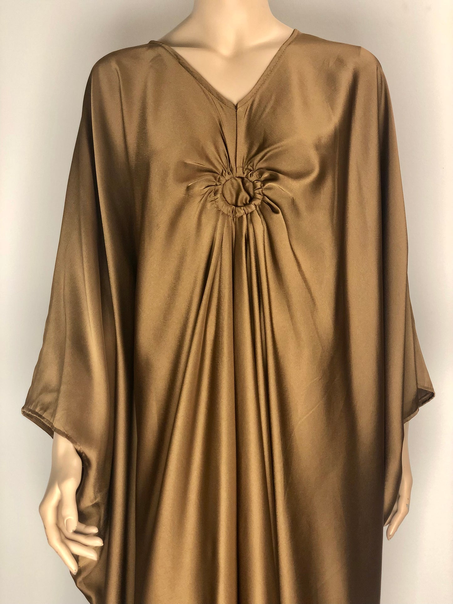 Robe Satin Oversize Anneau